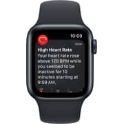 Apple Watch SE GPS 40mm Midnight Aluminum Case with Midnight Sport Band – Middle East Version