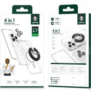 Green Lion 4-in-1 Bundle Protection Case Black iPhone 14 Pro