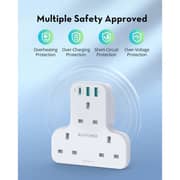 Ravpower PC1036 3 Port Wall Charger WHT