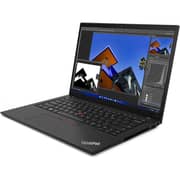 Lenovo ThinkPad T14 (2022) Laptop - 12th Gen / Intel Core i7-1255U / 14inch WUXGA / 512GB SSD / 16GB RAM / Shared Intel Iris Xe Graphics / Windows 11 Pro / English & Arabic Keyboard / Black / Middle East Version - [21AH0098GR]