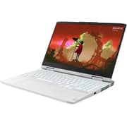 Lenovo Ideapad Gaming 3 (2022) Laptop - 12th Gen / Intel Core i7-12650H / 15.6inch FHD / 512GB SSD / 16GB RAM / 4GB NVIDIA GeForce RTX 3050 Graphics / Windows 11 Home / English & Arabic Keyboard / White / Middle East Version - [82S900QJAX]