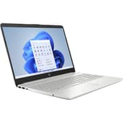 HP (2022) Laptop - 12th Gen / Intel Core i7-1255U / 15.6inch FHD / 512GB SSD / 16GB RAM / 2GB NVIDIA GeForce MX550 Graphics / Windows 11 Home / English & Arabic Keyboard / Silver / Middle East Version - [15-DW4045NE]