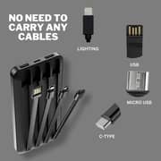 Smart Alien Wireless Charging Power Bank 20000mAh Black PB20000