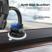 Promate DashMount Compact Car Phone Holder Black