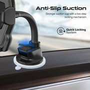 Promate DashMount Compact Car Phone Holder Black