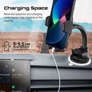 Promate DashMount Compact Car Phone Holder Black