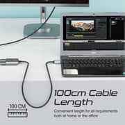 Promate MediaSplit-H2 Compact HDMI Splitter 1m Black/Grey