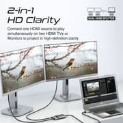 Promate MediaSplit-H2 Compact HDMI Splitter 1m Black/Grey