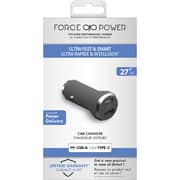 Bigben Dual Port Car Charger Grey