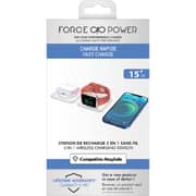 Bigben 3-in-1 MagSafe Charger White