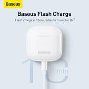 Baseus Bowie E3 NGTW080002 True Wireless Earbuds White