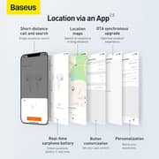 Baseus Bowie E3 NGTW080002 True Wireless Earbuds White