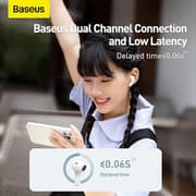 Baseus Bowie E3 NGTW080002 True Wireless Earbuds White