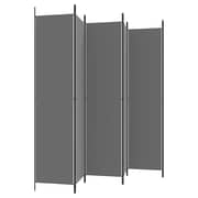 vidaXL 6-Panel Room Divider Anthracite 300x220 cm Fabric
