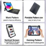 Maxguard Efficiente Series Detachable Keyboard Case Black iPad 10.9inch