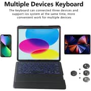 Maxguard Efficiente Series Detachable Keyboard Case Black iPad 10.9inch