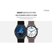 V Walk ET3 Pro 1.32″ IPS Display Smartwatch with Bluetooth Calling - Black