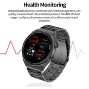 V Walk ET3 Pro 1.32″ IPS Display Smartwatch with Bluetooth Calling - Black
