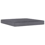 vidaXL Floor Pallet Cushion 60x60x6 cm Anthracite Fabric