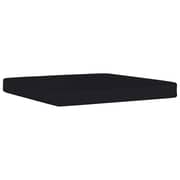 vidaXL Floor Pallet Cushion 60x60x6 cm Black Fabric