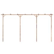 vidaXL Pergola Bamboo 385x40x205 cm