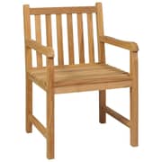 vidaXL 9 Piece Garden Dining Set Solid Teak Wood