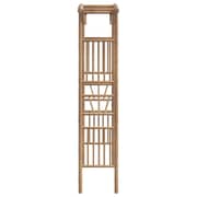 vidaXL Rose Arch Bamboo 118x40x187 cm