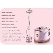 Impex Pink Garment Steamer - GSM 6013