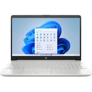HP (2021) Laptop - 12th Gen / Intel Core i3-1125G4 / 15.6inch HD / 256GB SSD / 4GB RAM / Windows 11 Home / English & Arabic Keyboard / Natural Silver / Middle East Version - [15-DW3391NE]