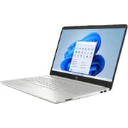 HP (2021) Laptop - 12th Gen / Intel Core i3-1125G4 / 15.6inch HD / 256GB SSD / 4GB RAM / Windows 11 Home / English & Arabic Keyboard / Natural Silver / Middle East Version - [15-DW3391NE]