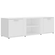 vidaXL TV Cabinet White 120x34x37 cm Engineered Wood