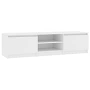 vidaXL TV Cabinet White 140x40x35.5 cm Engineered Wood