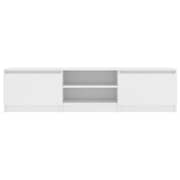 vidaXL TV Cabinet White 140x40x35.5 cm Engineered Wood