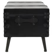 vidaXL Coffee Table MDF and Steel 102x51x48 cm