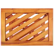 vidaXL Side Table Solid Acacia Wood 45x33x45 cm