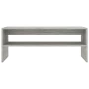 vidaXL Coffee Table Concrete Grey 100x40x40 cm Engineered Wood