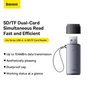 Baseus Lite Series USB A To SD/TF Card Reader