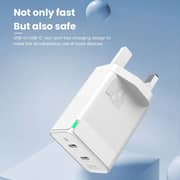 Brave GaN Fast Charger White