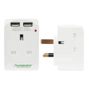 Terminator 13 Amp 3 W M/Adaptor 2USB TMA 173A-2USB (G)