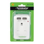 Terminator 13 Amp 3 W M/Adaptor 2USB TMA 173A-2USB (G)