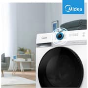 غسالة من ميديا بتعبئة أمامية سعة 10 كيلو جرام MF200W100WBWGCC
