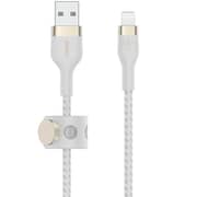 Belkin BoostCharge Pro Flex Lightning Cable 3m White