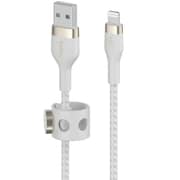 Belkin BoostCharge Pro Flex Lightning Cable 3m White