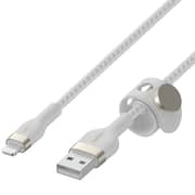 Belkin BoostCharge Pro Flex Lightning Cable 3m White