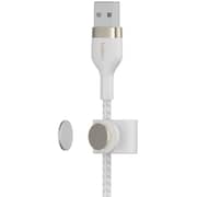Belkin BoostCharge Pro Flex Lightning Cable 3m White