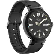 Xcell Elite 3 Smart Watch Black With Leather Strap