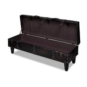 vidaXL Long Storage Bench Brown