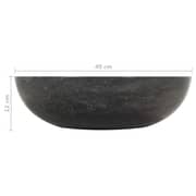 vidaXL Marble Sink 40*12 cm