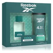 Reebok Cool Your Body 50ml EDT + 250ml Hair & Body Shower Gel Gift Set For Men