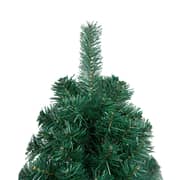 vidaXL Artificial Half Christmas Tree with Stand Green 150 cm PVC